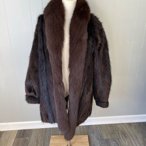poshmark fur coat